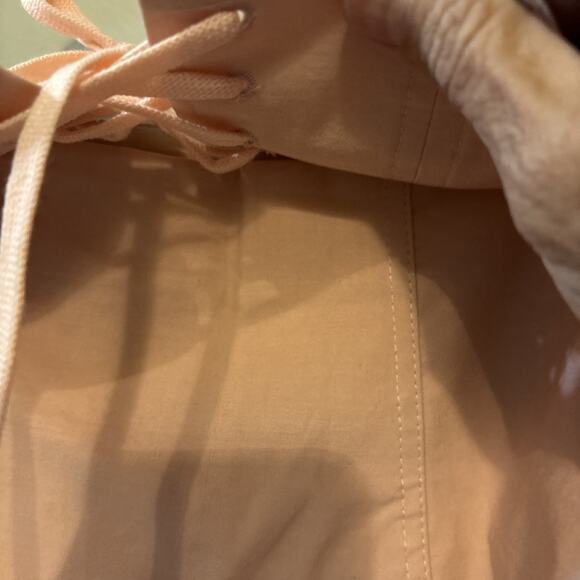 SEA New York Midi A-Line Skirt Size 2 NWOT Pink Pockets Lace Up Corset Like - Picture 5 of 11